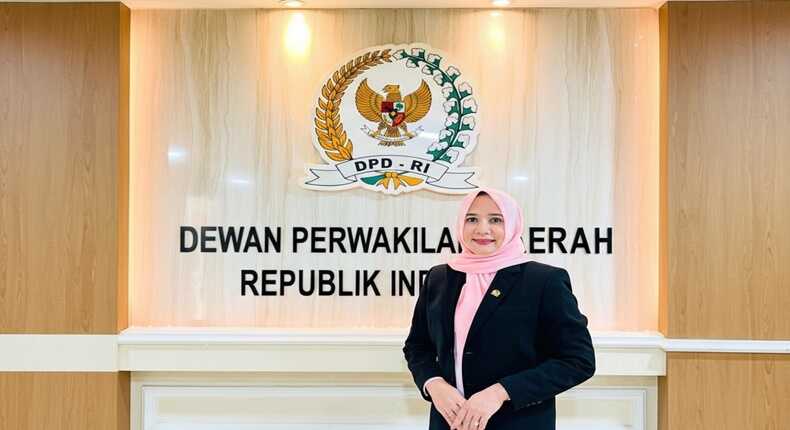 Senator Dewan Perwakilan Daerah (DPD) RI asal Aceh, Darwati A Gani