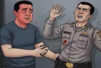 Foto ilustrasi – Pria mabuk tikam anggota Brimob di Maluku