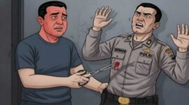 Foto ilustrasi – Pria mabuk tikam anggota Brimob di Maluku