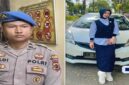 Foto kolase – Oknum Polisi dan Dosen EY