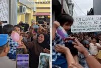 Foto kolase - Tangis haru pecah di Polrestabes Makassar saat Bilqis, bocah cantik berusia 4 tahun yang sempat hilang selama sepekan, akhirnya kembali ke pelukan ayahnya.