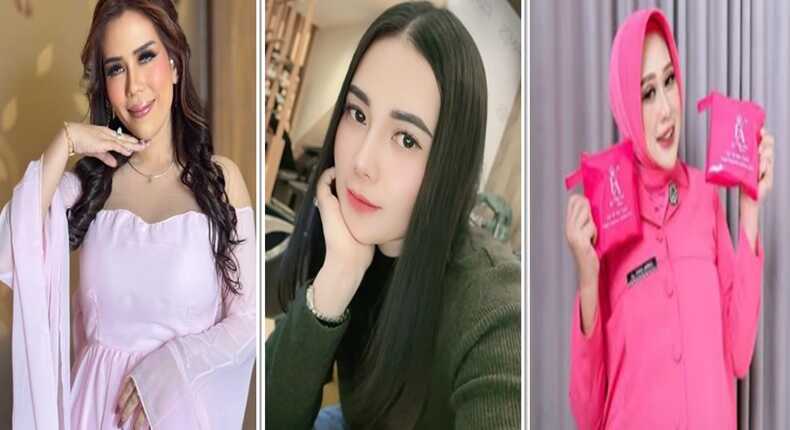 Foto Kolase – Owner R&D Glow, Hj Rima Damayanti (Kiri), Owner SW Glow’s, Iyrene (Tengah), dan Owner F&A Skin Glow, Firna Ariyanti Arumi