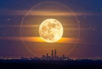 Supermoon (Ilustrasi)