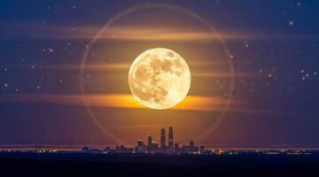 Supermoon (Ilustrasi)