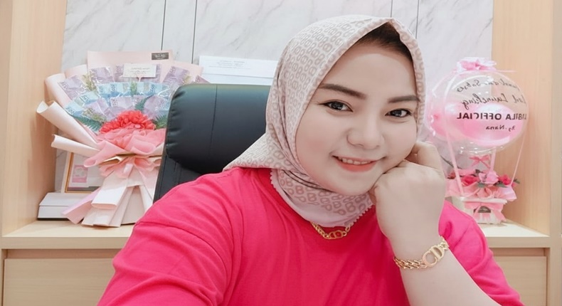 Owner Wasilah Cosmetic, Arsila Jailan