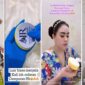 Tangkapan layar video media sosial yang memperlihatkan Owner AJR Beauty, Mira, diduga sedang mempromosikan sekaligus meracik produk handbody AJR Beauty. 