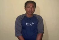 Pelaku berinisial MW diamankan polisi usai membacok istrinya dengan parang di Jalan Bulo-bulo Timur, Kelurahan Bongki, Kecamatan Sinjai Utara, Kabupaten Sinjai.