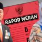 Ilustrasi rapor merah sebagai simbol kritik PB IPMIL Raya terhadap kinerja Gubernur Sulsel Andi Sudirman Sulaiman dan Ketua DPRD Sulsel Andi Rachmatika Dewi (Cicu) di penghujung akhir tahun 2025.