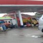 SPBU 74.922.47 Takalar ramai dengan kendaraan dan jeriken, diduga terkait penyelundupan solar subsidi