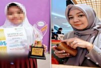 Siswi kelas VI SD di Medan diduga membunuh ibu kandungnya, Faizah Dwikora dengan 20 kali tusukan pisau (Foto kolase)