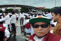Salah satu Ketua RT 04 RW 07 Kelurahan Paropo, Kecamatan Panakkukang, Kota Makassar, Ipul, membagikan momen pelantikan Ketua RT/RW di media sosial.