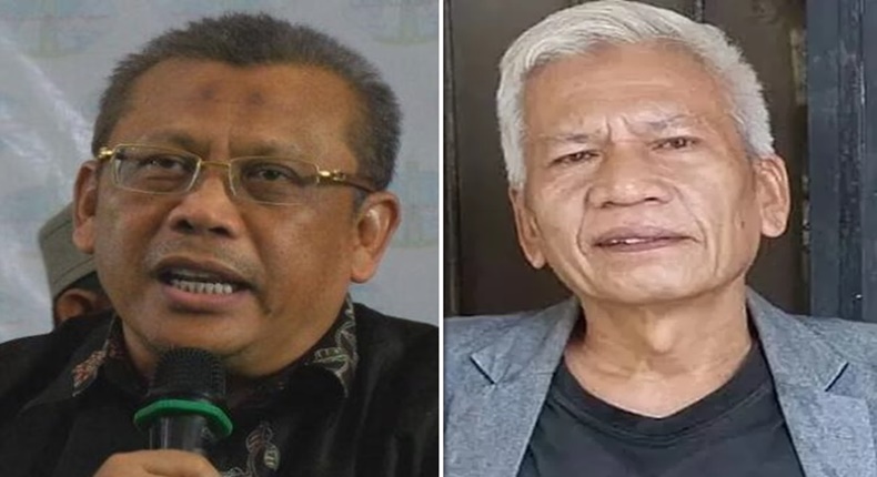 Foto Kolase – Eggi Sudjana dan Damai Hari Lubis