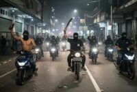 Ilustrasi Geng motor di Makassar