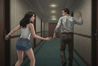 Ilustrasi seorang pekerja seks komersial (PSK) marah dan mengejar lelaki hidung belang setelah gagal dibayar atas jasanya.