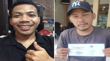 Foto kolase — Firman (kiri) dan Iwan (kanan), dua nama yang disebut dalam laporan dugaan praktik bermasalah pembiayaan “Dana Sinta” Moladin di Sulawesi Selatan.