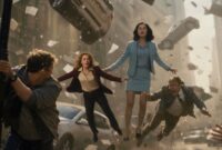 Ilustrasi manusia dan berbagai benda di permukaan Bumi tampak melayang akibat klaim hilangnya gravitasi.