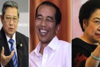 Foto Kolase – SBY, Jokowi dan Megawati
