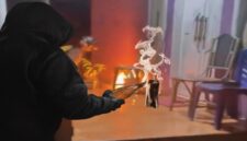 Foto ilustrasi rumah kepala desa di Kabupaten Luwu yang menjadi sasaran pelemparan bom molotov.