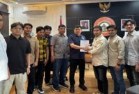 GAMPATA menyerahkan kajian dan analisis terkait pengelolaan anggaran penanganan bencana hidrometeorologi 2025 kepada Dit Intelkam Polda Aceh, Kamis, 19 Februari 2026.