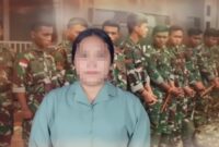 Seorang istri anggota TNI berusia 26 tahun asal Jayapura dilaporkan terlibat hubungan terlarang dengan 13 prajurit muda.