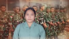 Seorang istri anggota TNI berusia 26 tahun asal Jayapura dilaporkan terlibat hubungan terlarang dengan 13 prajurit muda.