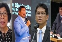 dr. Mintarsih A. Latief Sp.KJ, Hashim Sujono Djojohadikusumo, Purbaya Yudhi Sadewa, dan Presiden Prabowo Subianto (Foto Kolase)