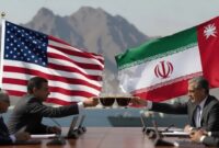 Foto ilustrasi Iran dan AS ngopi darat  