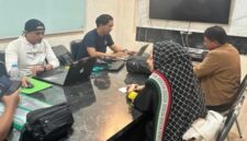 Dua tersangka dugaan penipuan dan penggelapan jalani pemeriksaan di ruangan Tipiter Polres Gowa (Ist)