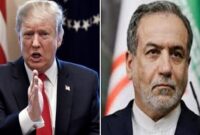 Presiden Amerika Serikat, Donald Trump dan Menteri Luar Negeri Iran, Abbas Araghchi (Foto Kolase)