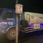 Mobil tangki pengangkut BBM milik PT Ronald Jaya Energi yang diduga digunakan dalam distribusi solar dari Bulukumba menuju Makassar.
