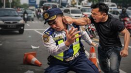 Pria di Makassar Hajar Petugas Dishub hingga Rahang Bergeser (Ilustrasi)