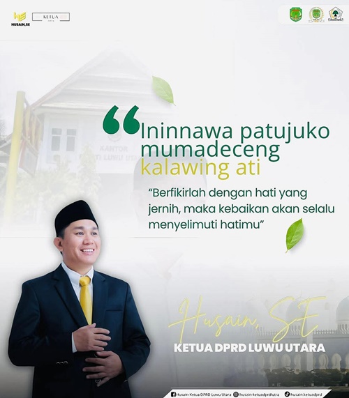 Ketua DPRD Luwu Utara, Husain