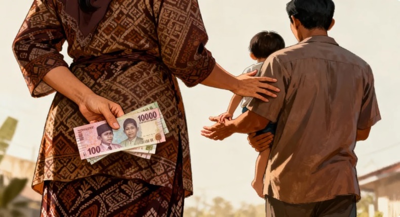 Ilustrasi Istri di Makassar jual anak kandung sendiri