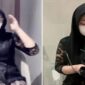 Perempuan berhijab hitam yang dikaitkan dengan pencarian “kebaya hitam no sensor” dalam video viral yang ramai diburu warganet.
