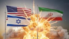 Ilustrasi AS dan Israel Bombardir Iran