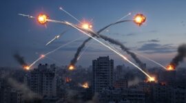 Ilustrasi Perang Timur Tengah