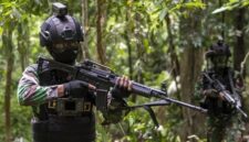Ilustrasi prajurit TNI kontak tembak dengan KKB di Kabupaten Maybrat, Papua Barat Daya
