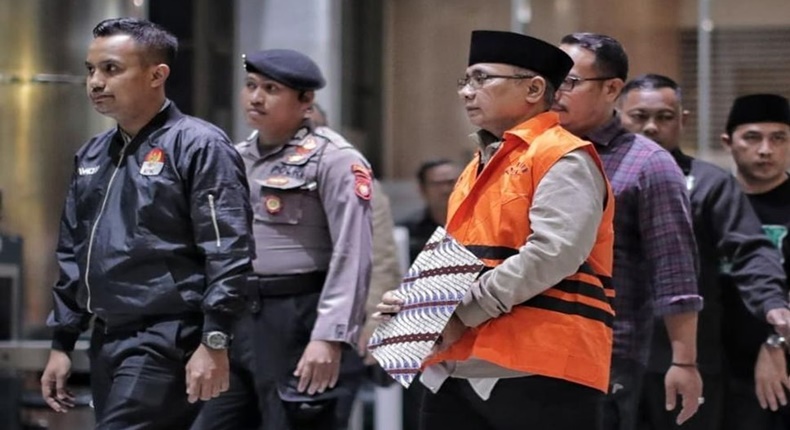 Eks Menteri Agama Yaqut Cholil Qoumas resmi ditahan oleh KPK usai ditetapkan sebagai tersangka dalam kasus dugaan korupsi pembagian kuota haji (Ist)