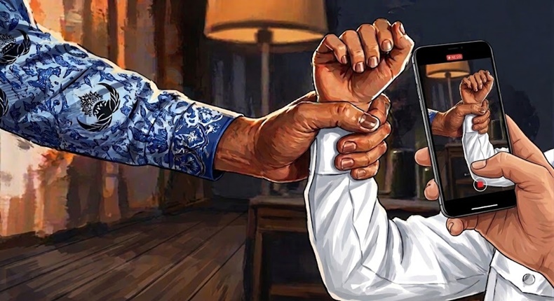 Visual dibuat dengan AI Google Opal