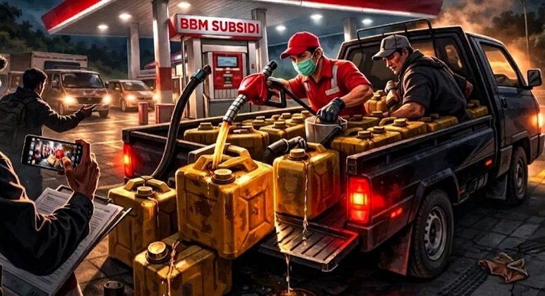 Visual dibuat dengan AI