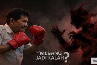 Ilustrasi kekecewaan Budiman S terhadap hasil banding yang dipersoalkan, setelah klaim kemenangan berujung pada putusan yang menyebut dirinya kalah.