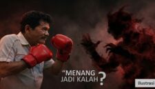 Ilustrasi kekecewaan Budiman S terhadap hasil banding yang dipersoalkan, setelah klaim kemenangan berujung pada putusan yang menyebut dirinya kalah.