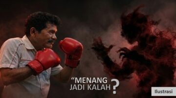 Ilustrasi kekecewaan Budiman S terhadap hasil banding yang dipersoalkan, setelah klaim kemenangan berujung pada putusan yang menyebut dirinya kalah.