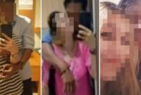 Sejumlah foto beredar di media sosial memperlihatkan kebersamaan pria yang diduga oknum anggota DPRD Enrekang dengan seorang perempuan, yang kemudian dikaitkan dengan video viral (Foto kolase).