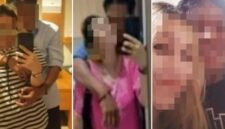Sejumlah foto beredar di media sosial memperlihatkan kebersamaan pria yang diduga oknum anggota DPRD Enrekang dengan seorang perempuan, yang kemudian dikaitkan dengan video viral (Foto kolase).