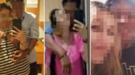 Sejumlah foto beredar di media sosial memperlihatkan kebersamaan pria yang diduga oknum anggota DPRD Enrekang dengan seorang perempuan, yang kemudian dikaitkan dengan video viral (Foto kolase).