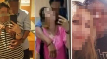 Sejumlah foto beredar di media sosial memperlihatkan kebersamaan pria yang diduga oknum anggota DPRD Enrekang dengan seorang perempuan, yang kemudian dikaitkan dengan video viral (Foto kolase).