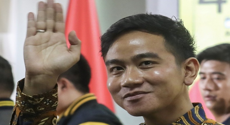 Gibran Rakabuming Raka (Foto : EPA-EPE)
