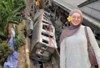 Nur Ainia Eka Rahmadhyna, karyawan Kompas TV yang menjadi korban kecelakaan KRL di Bekasi Timur