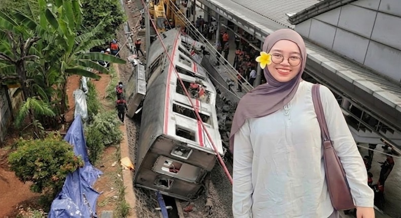 Nur Ainia Eka Rahmadhyna, karyawan Kompas TV yang menjadi korban kecelakaan KRL di Bekasi Timur